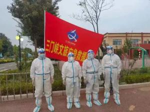 市文旅集團(tuán)一線戰(zhàn)“疫”之：北方游船員工化身“大白”，守護(hù)隔離點(diǎn)群眾安全