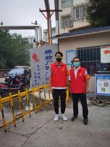 市文旅集團(tuán)一線戰(zhàn)“疫”之：“帥飛了”組合秒變“救火勇士”，“暖心”大白全心全意為居民服務(wù)